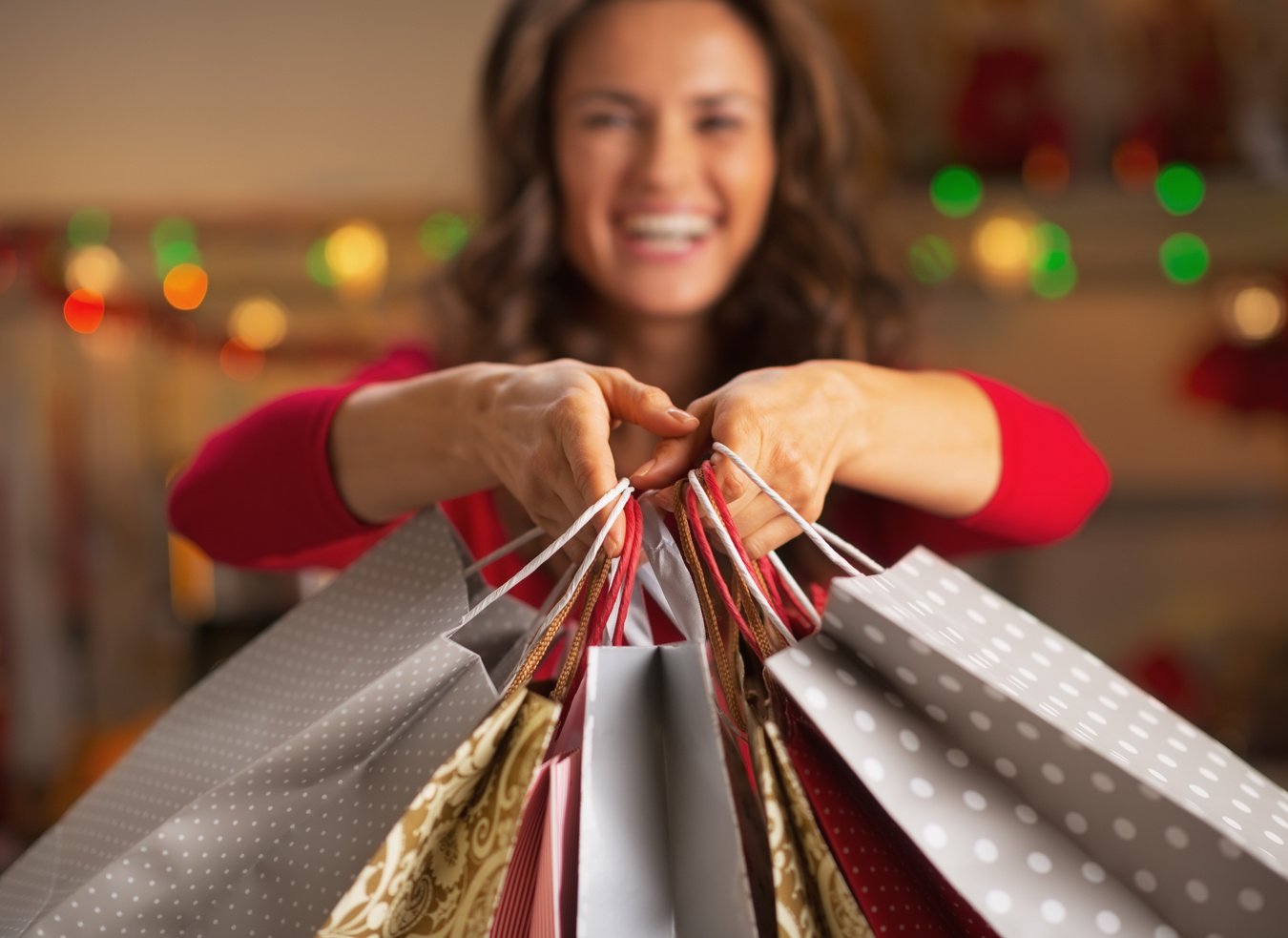 Christmas Shopping Bags 